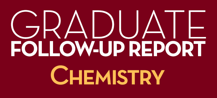 Graduate Follow-Up Report Chemistry