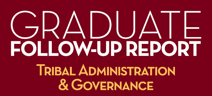 Graduate Follow-Up Report Tribal Administration & Governance