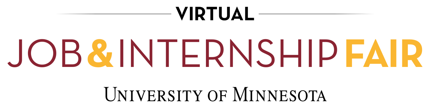 Virtual University of Minnesota Job & Internship Fair