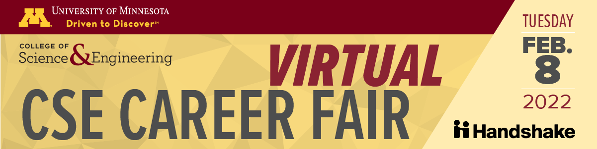 Virtual CSE Career Fair Logo